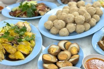 南阳古早味鸡饭粒 马六甲美食