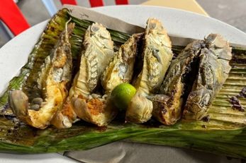 驰名淡边铁板烧鱼