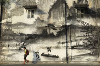 怡保必去景点 壁画街