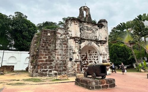 马六甲圣地牙哥城堡 A Famosa Malacca