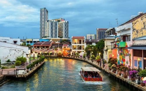 马六甲河畔 Malacca River